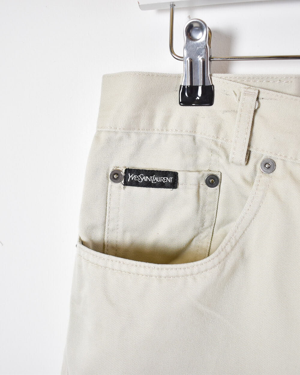 Neutral Yves Saint Laurent Jeans - W34 L34