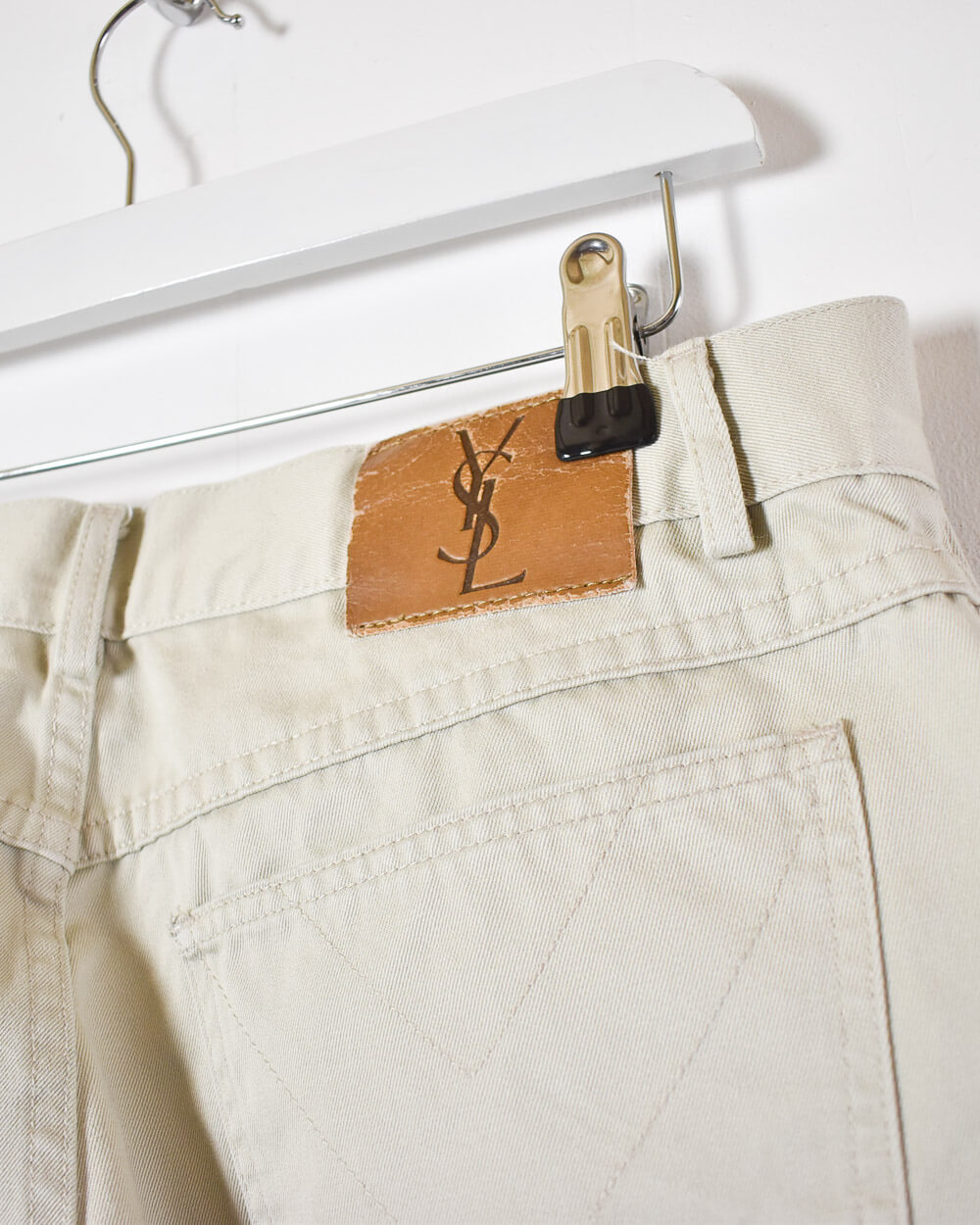 Neutral Yves Saint Laurent Jeans - W34 L34