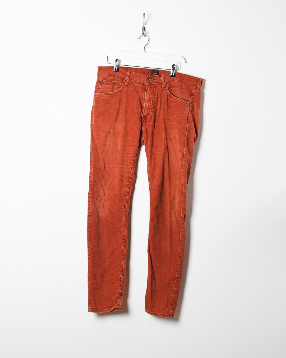 Orange Lee Cordoroy Jeans - W36 L32