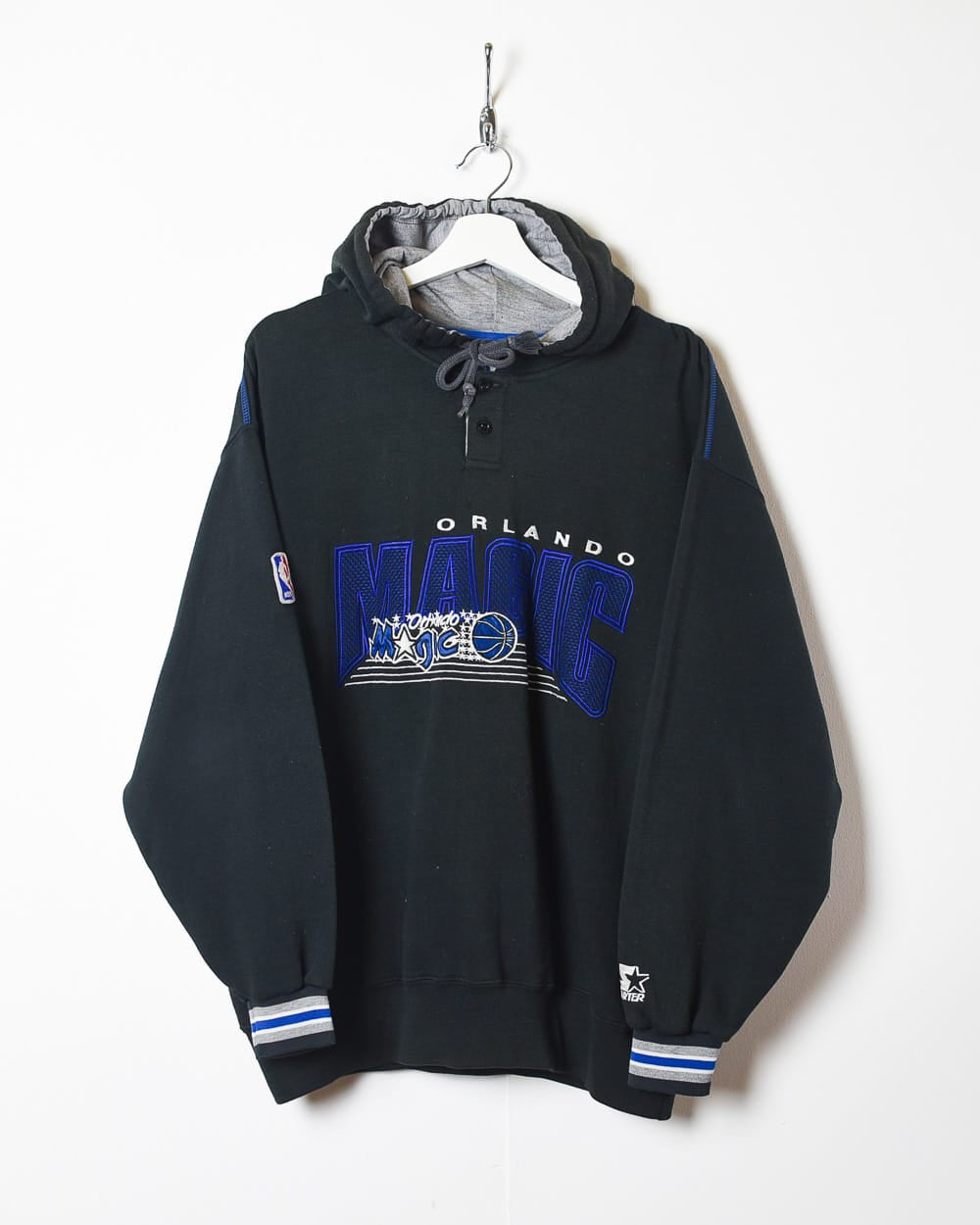 Black Starter Orlando Magic Hoodie - Large