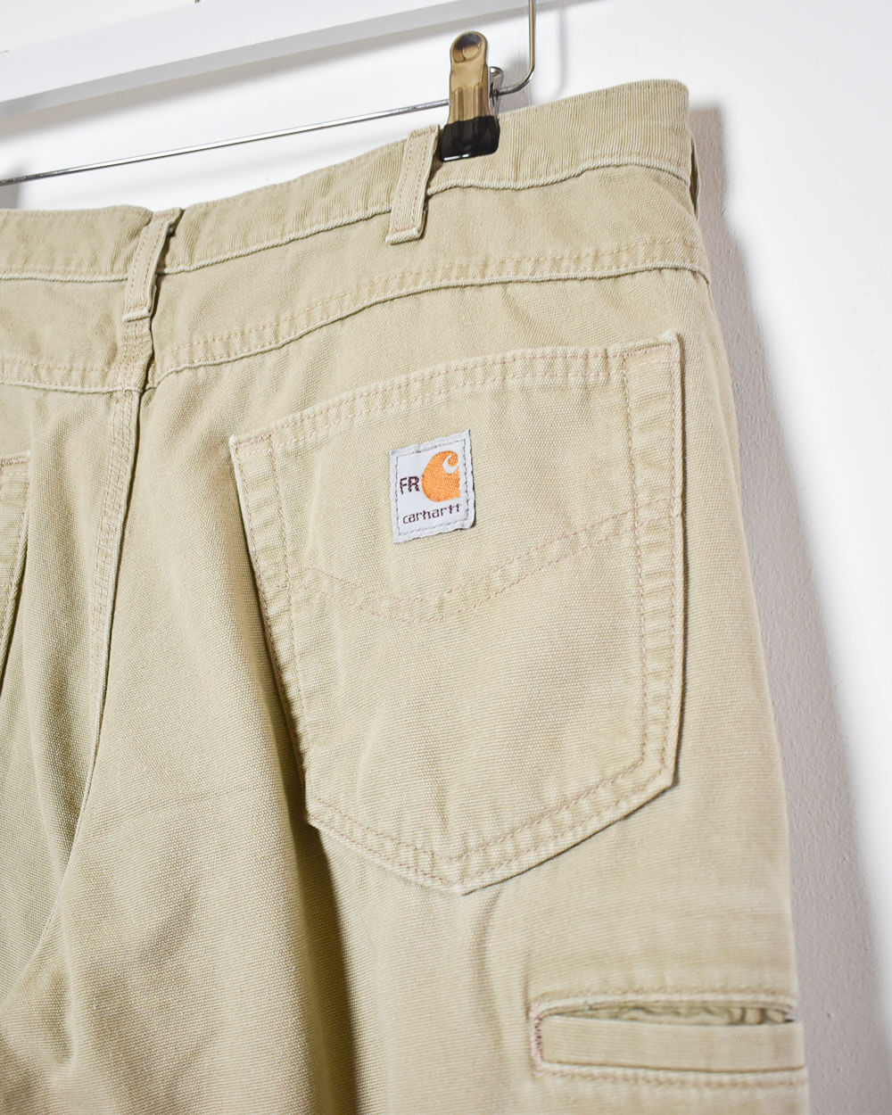 Khaki Carhartt FR Carpenter Jeans - W34 L32
