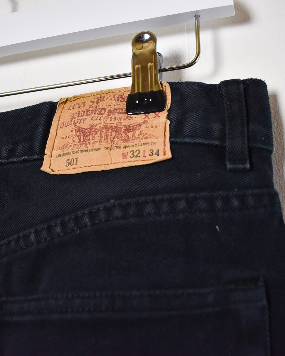 Black Levi's 501 Jeans - W30 L32