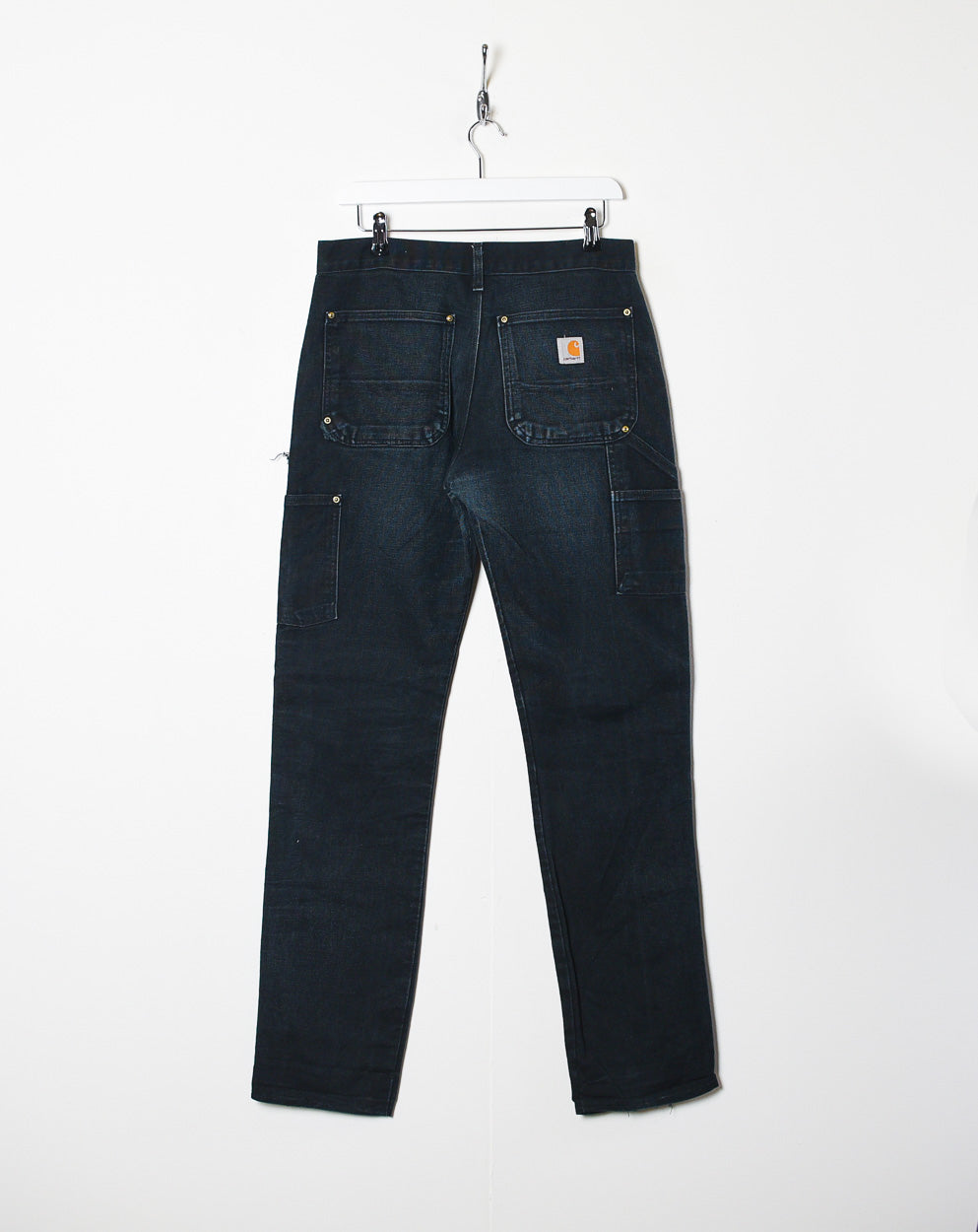 Black Carhartt Double Knee Carpenter Jeans - W30 L32