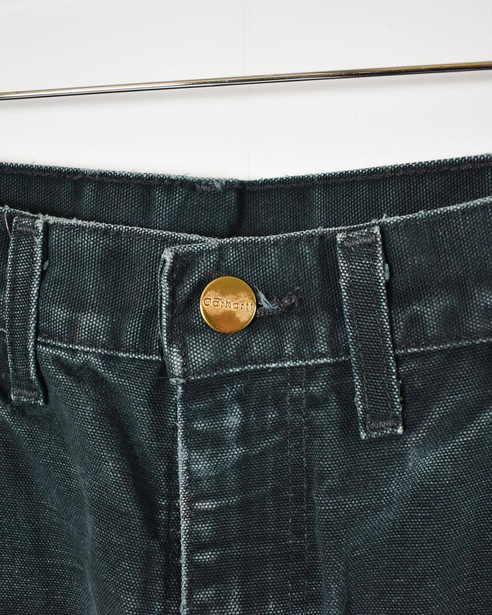 Black Carhartt Double Knee Jeans - W28 L30