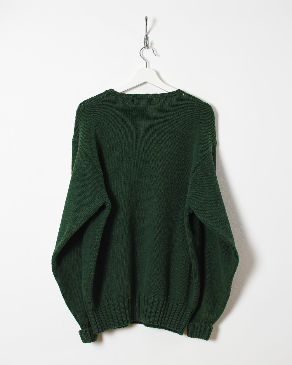 Green Ralph Lauren Knitted Sweatshirt - Large