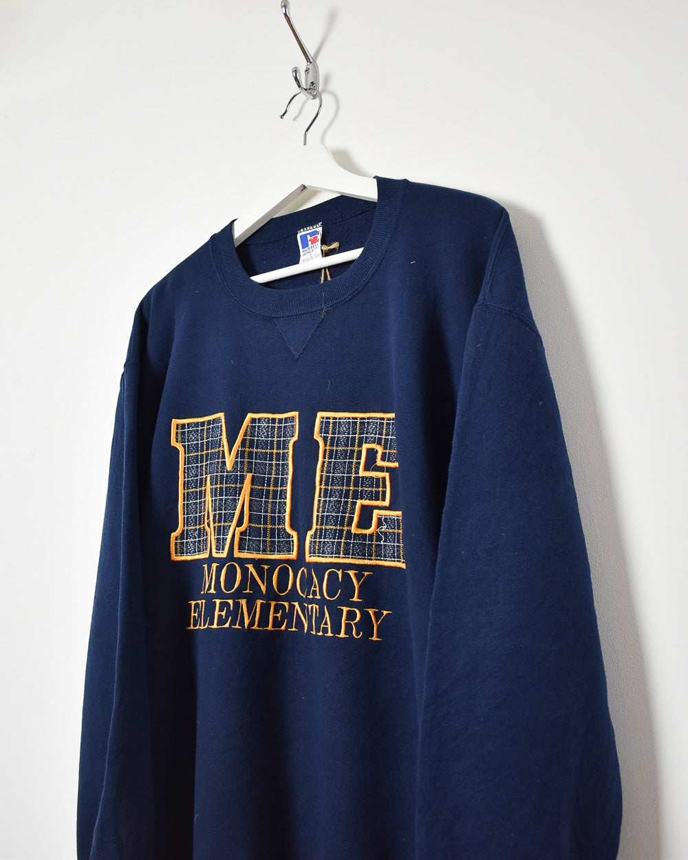 Navy Russel Athletic Monocacy Elementary Sweatshirt - Large