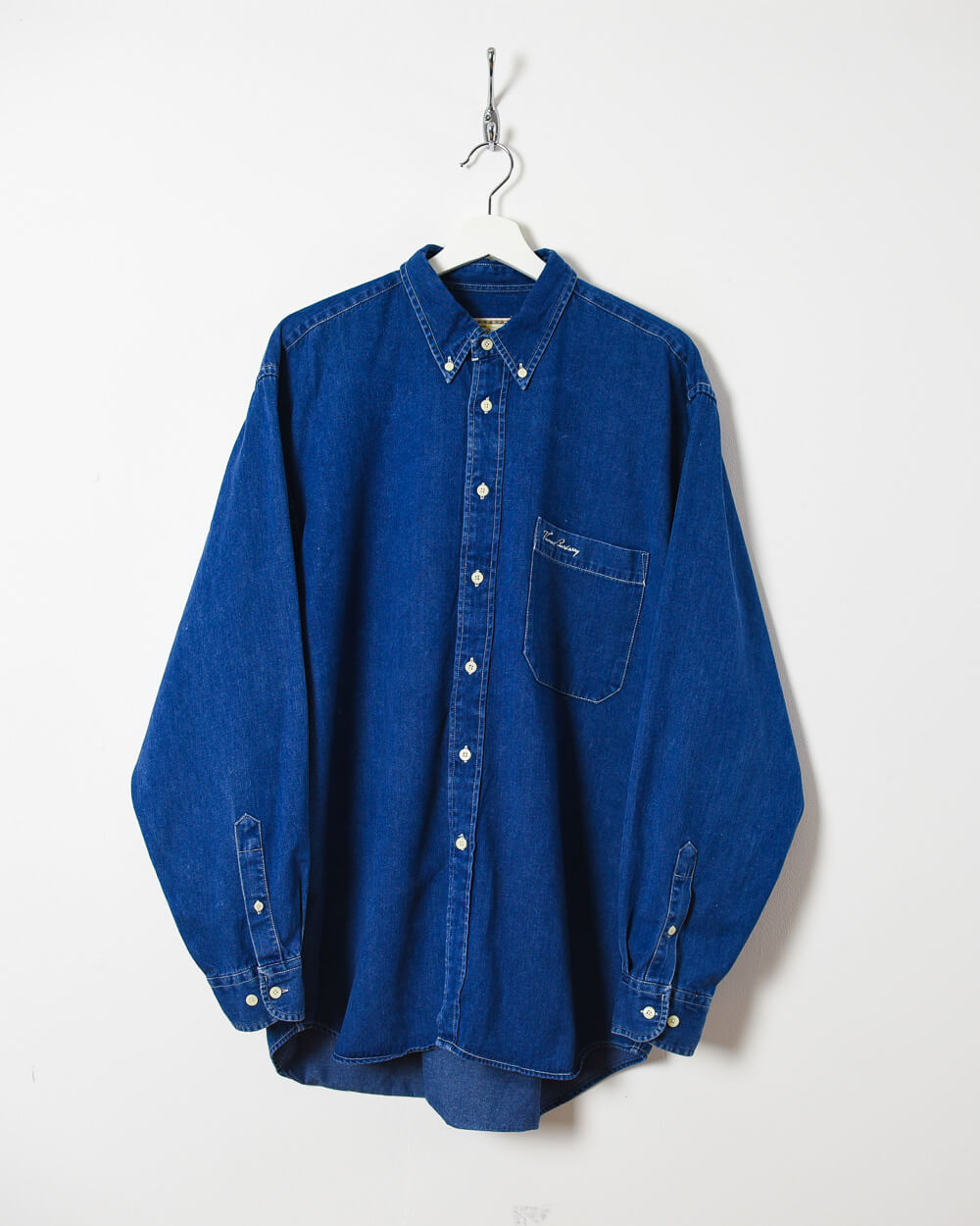 Blue Thomas Burberry Shirt - Large