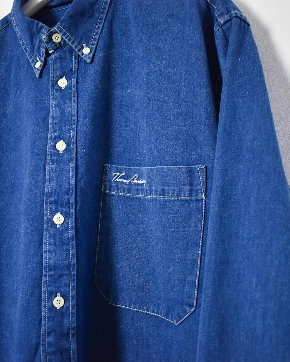 Blue Thomas Burberry Shirt - Large