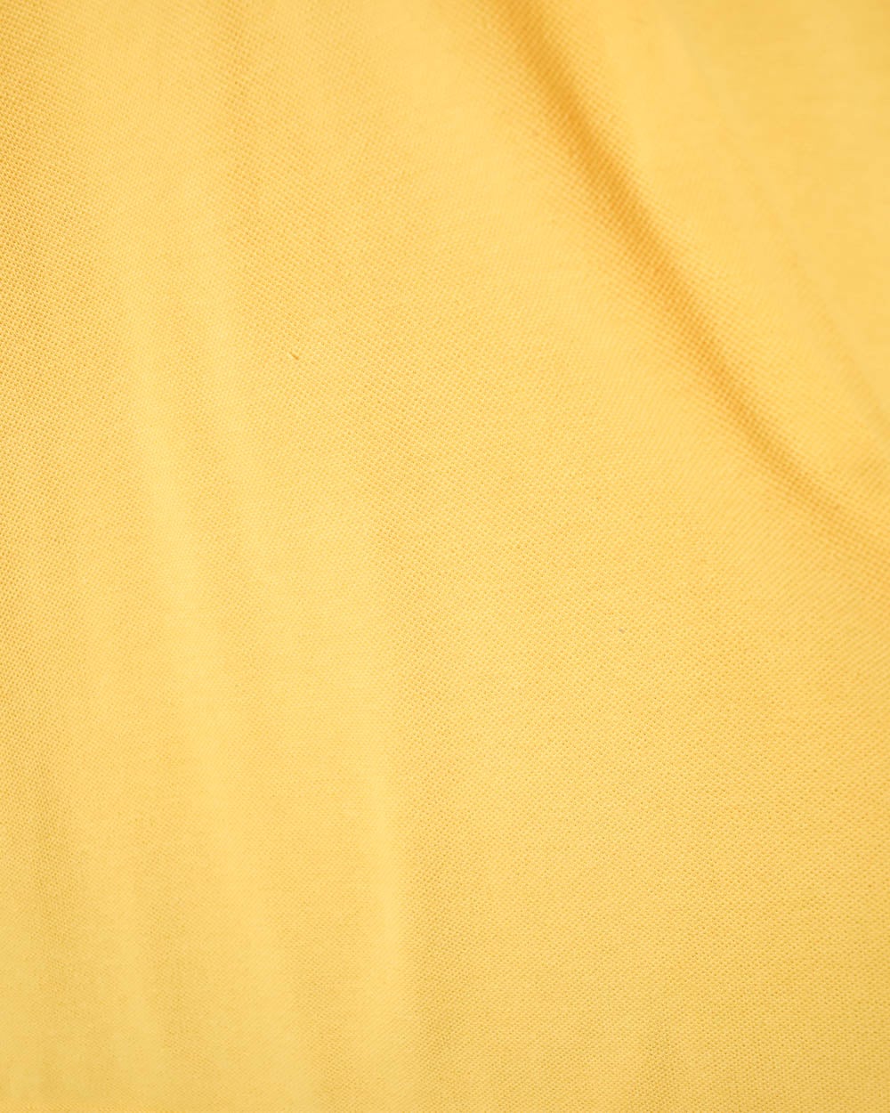 Yellow Adidas Polo Shirt - Large