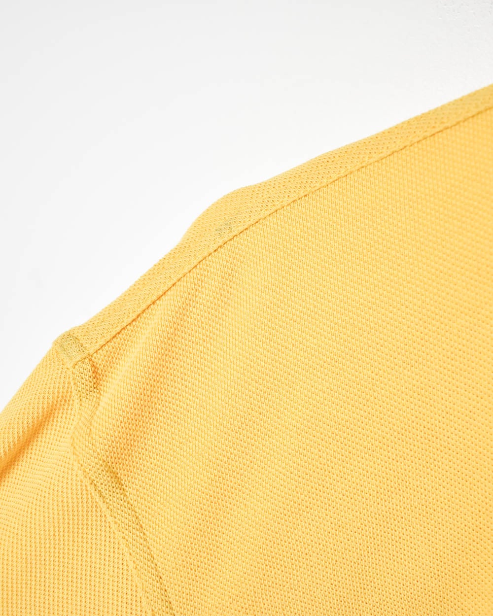 Yellow Adidas Polo Shirt - Large