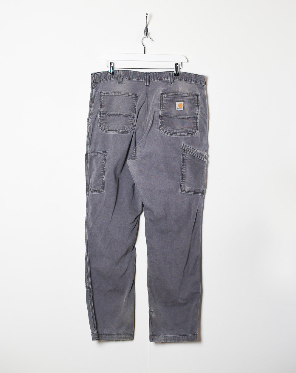 Grey Carhartt Double Knee Carpenter Jeans - W42 L32