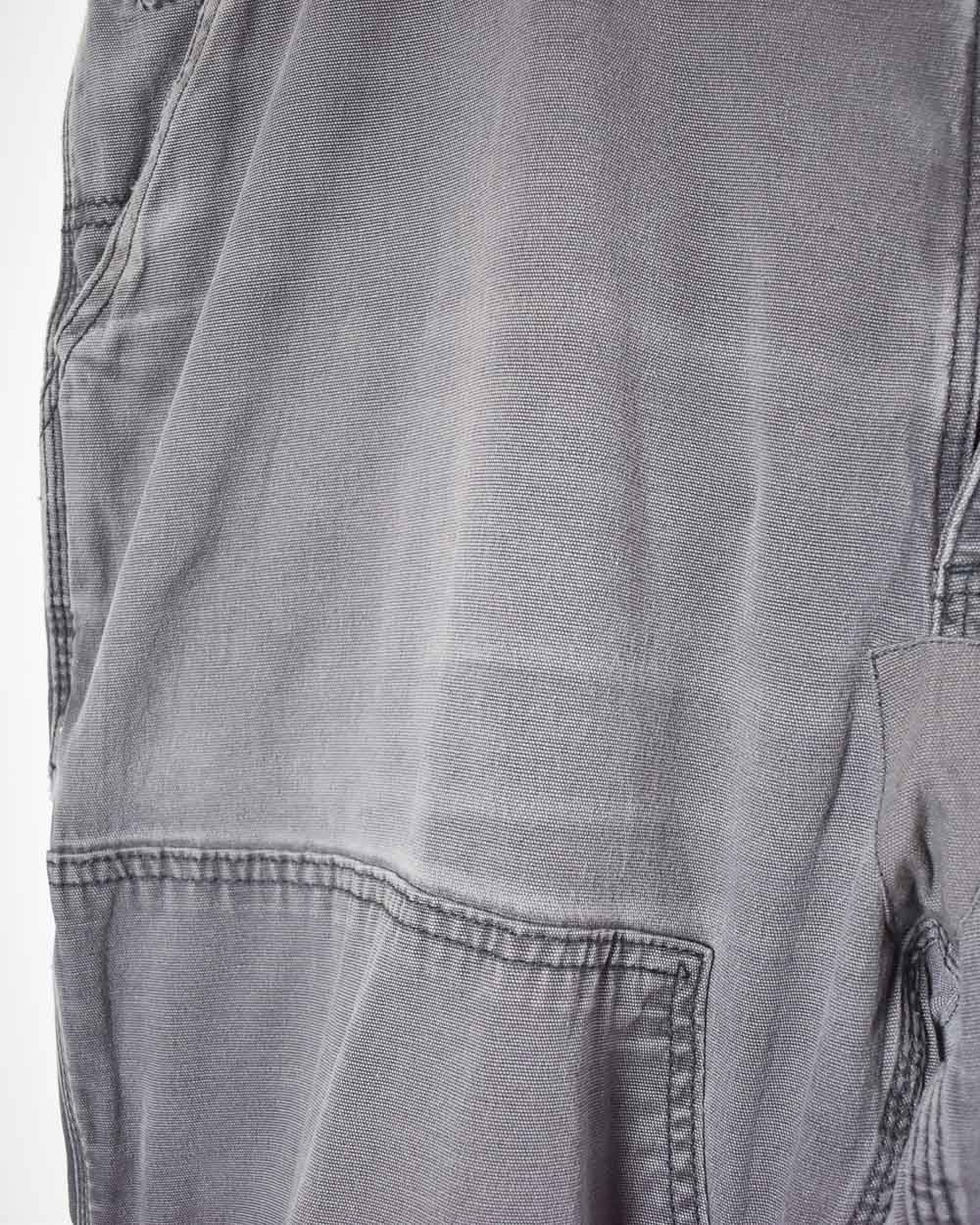 Grey Carhartt Double Knee Carpenter Jeans - W42 L32