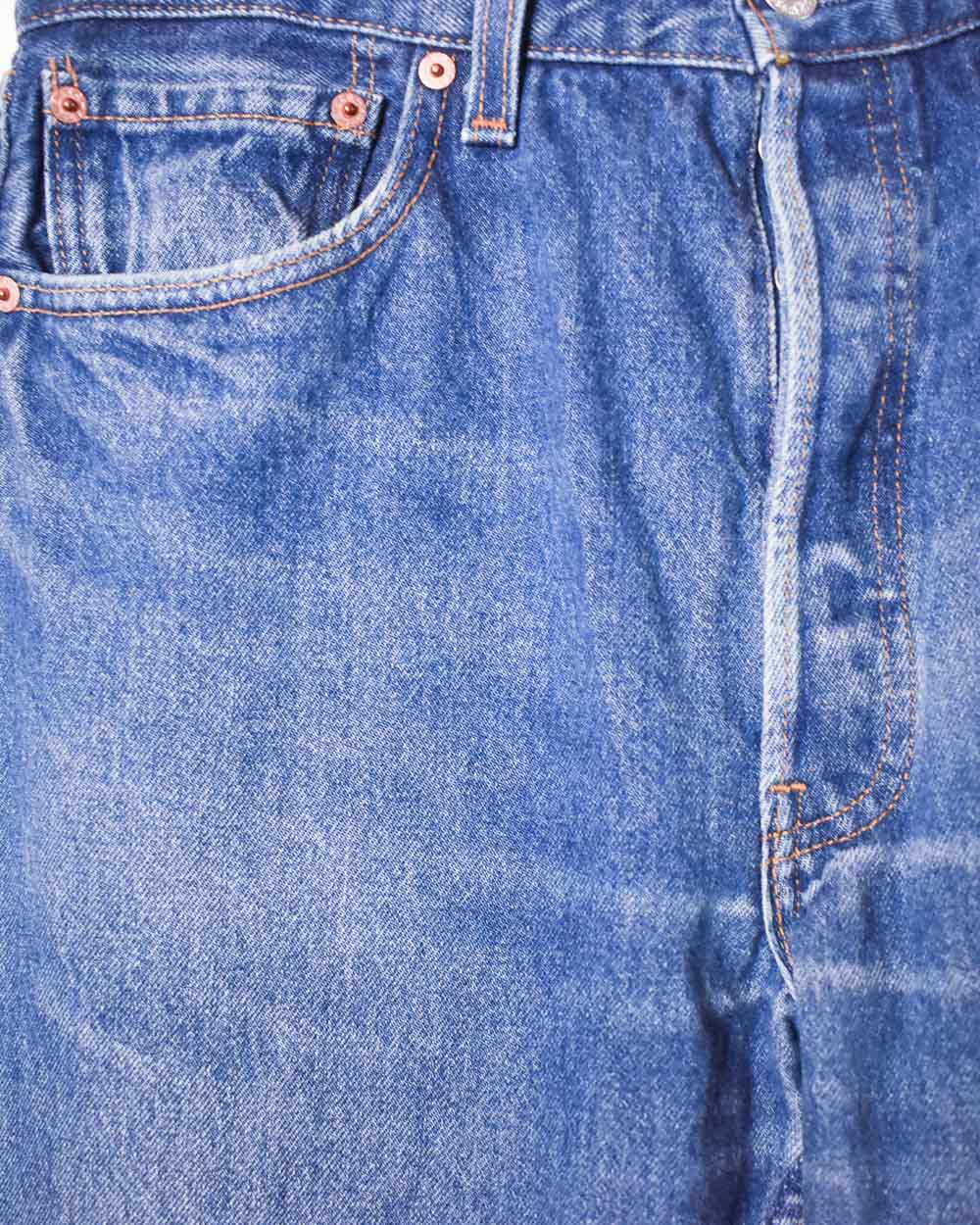 Blue Levi's USA 501 Jeans - W32 L32