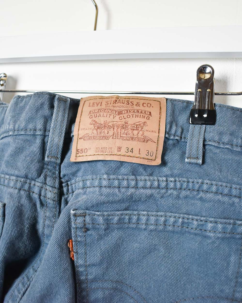 Blue Levi's USA 550 Jeans - W32 L29