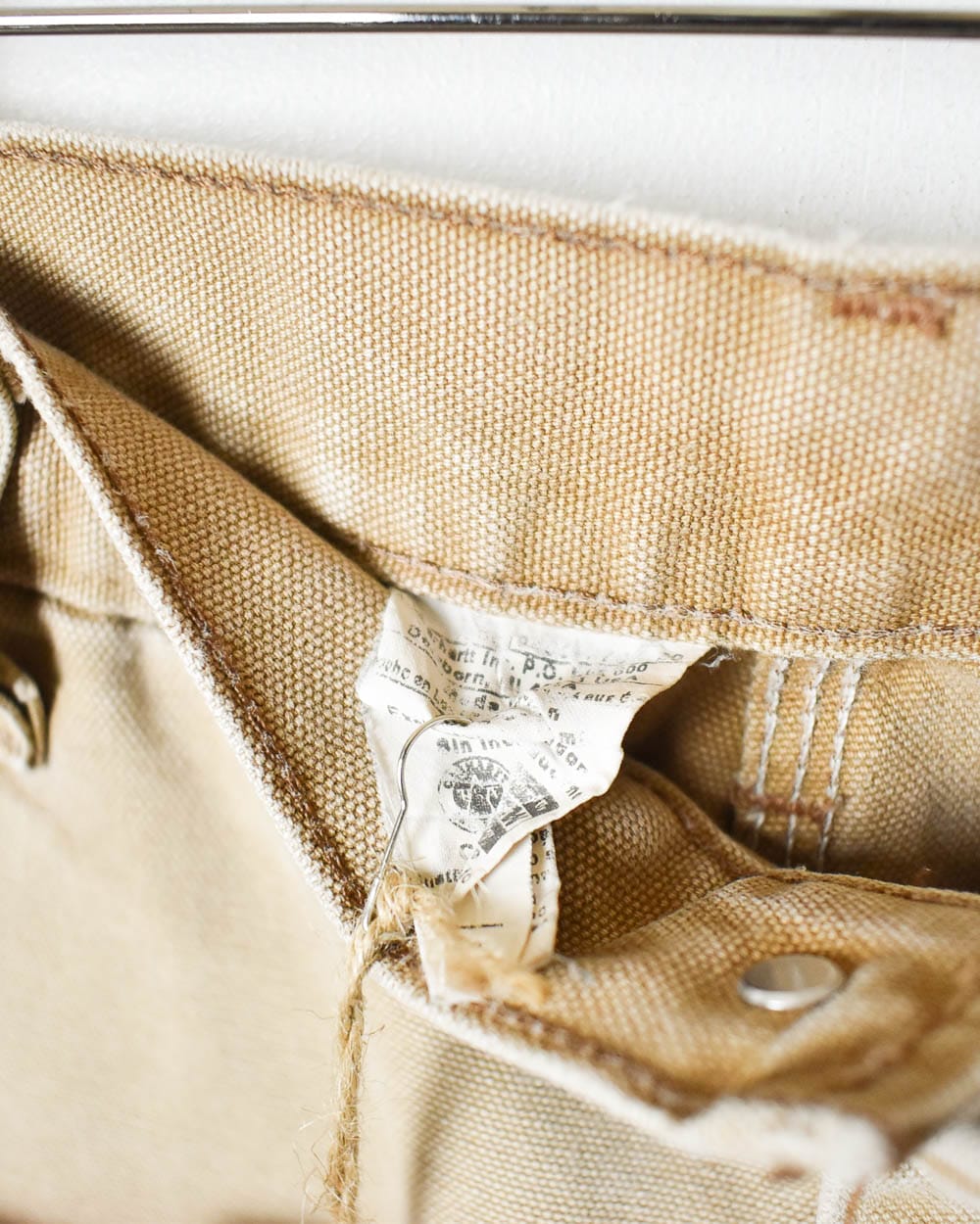 Neutral Carhartt Workwear Carpenter Jeans - W34 L34