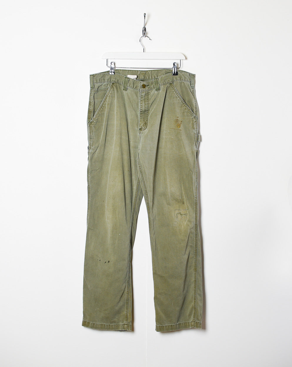 Khaki Carhartt Carpenter Jeans - W34 L32