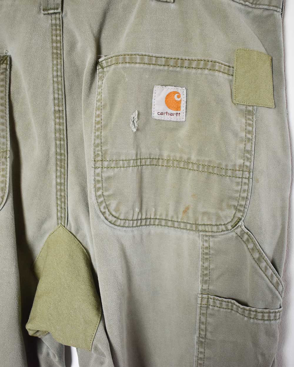 Khaki Carhartt Carpenter Jeans - W34 L32