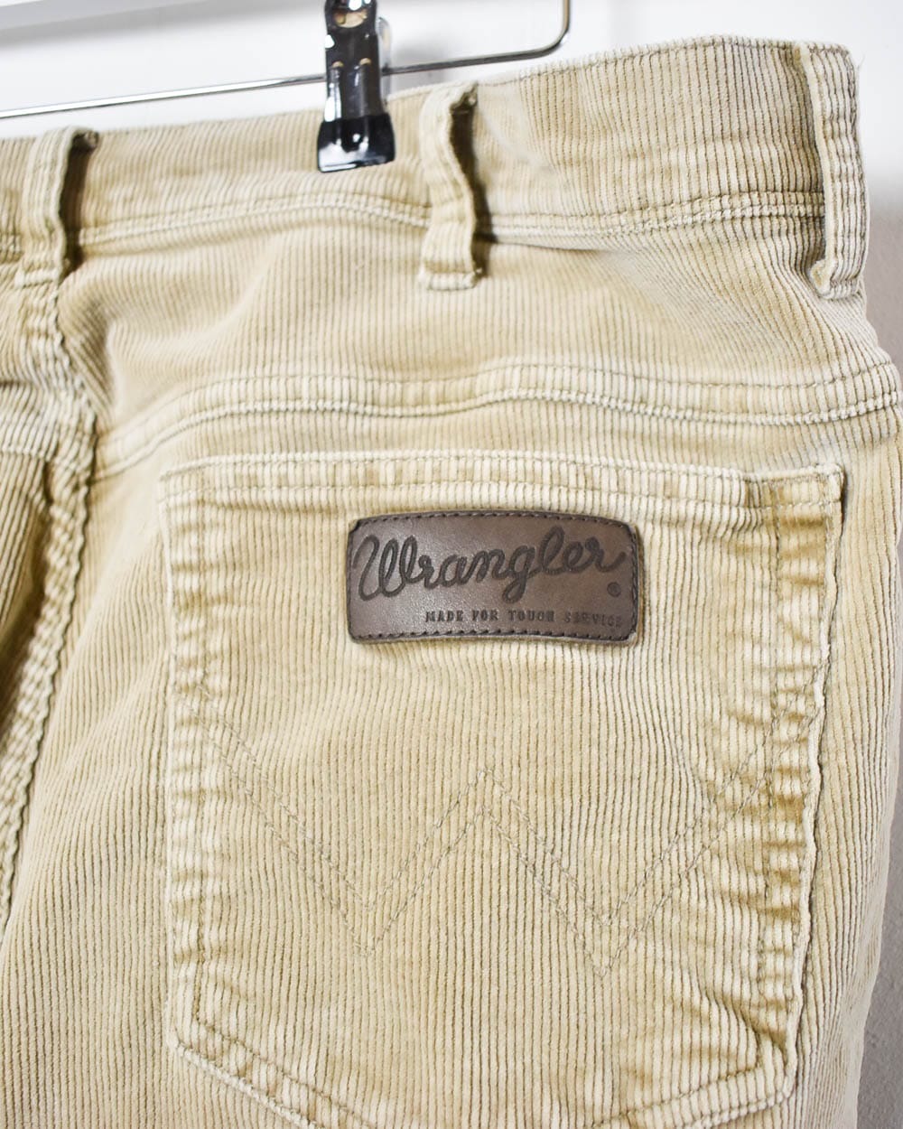 Neutral Wrangler Corduroy Jeans - W40 L30