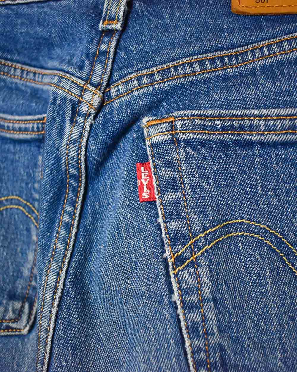 Blue Levi's 501 Jeans - W26 L28