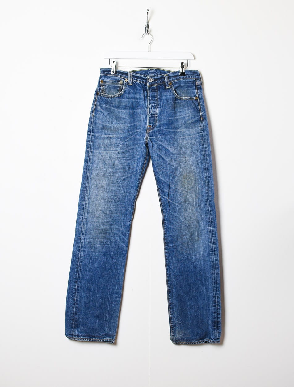 Blue Levi's USA 501 Jeans - W34 L34