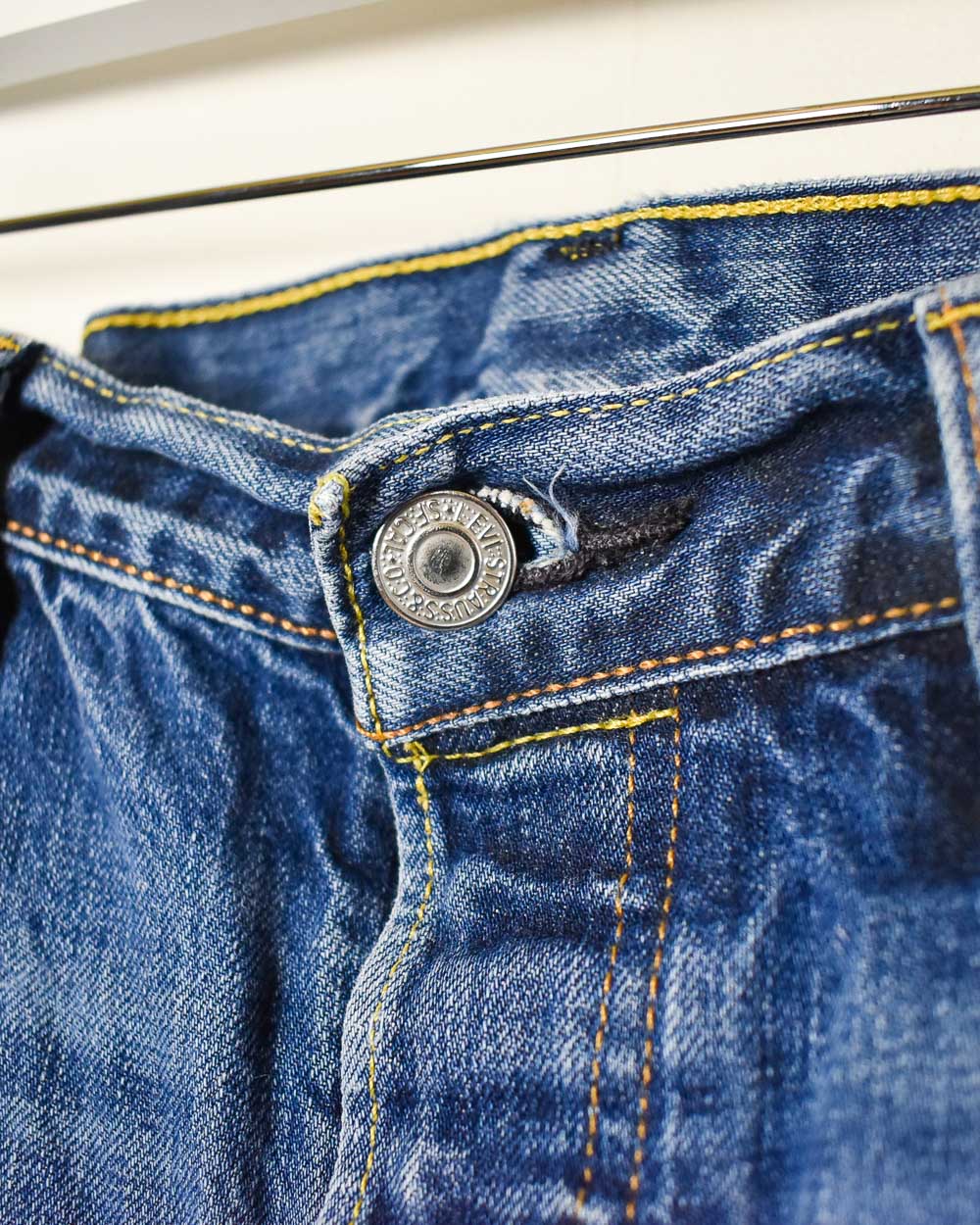 Blue Levi's USA 501 Jeans - W34 L34