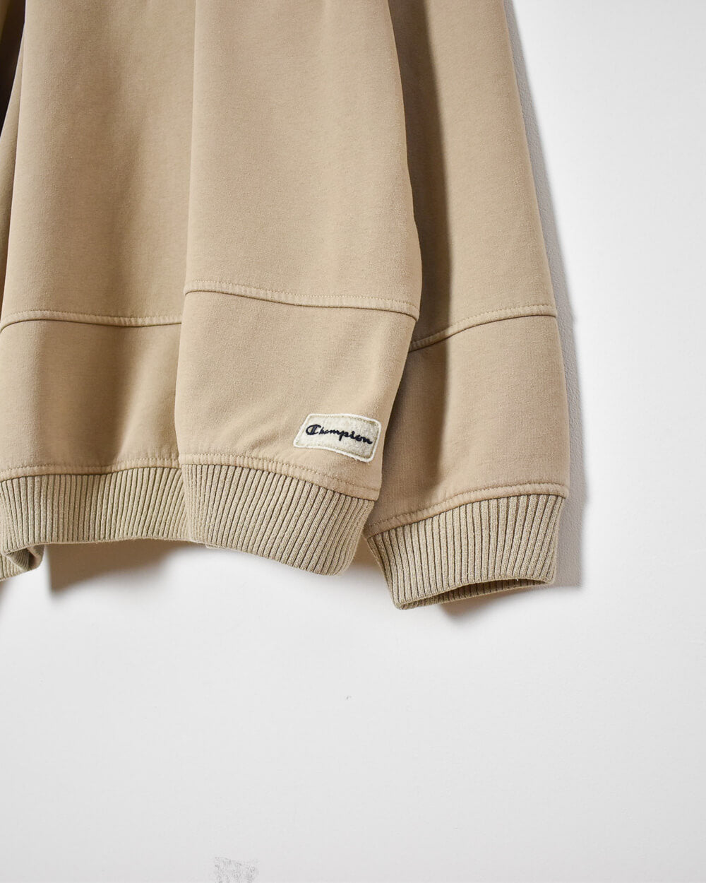 Neutral Champion 1/4 Zip Sweatshirt - Large