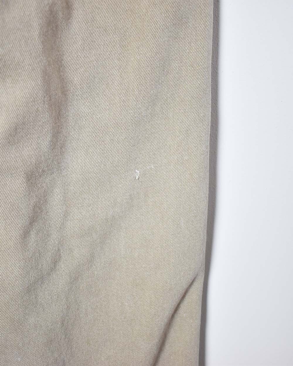 Neutral Carhartt Distressed Flannel Lined Jeans - W40 L31