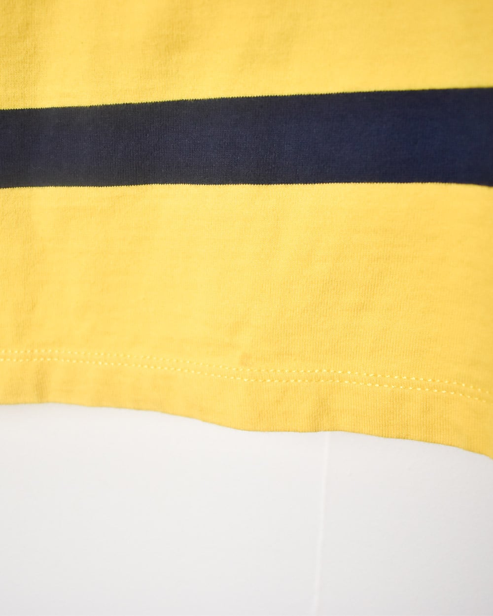 Yellow Polo Ralph Lauren Rugby Shirt - Medium Women's