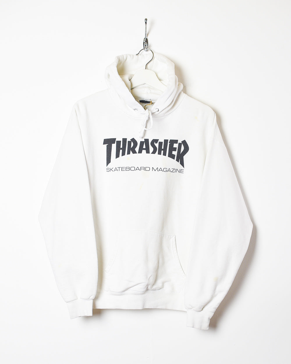 White Thrasher Magazine Hoodie - Small