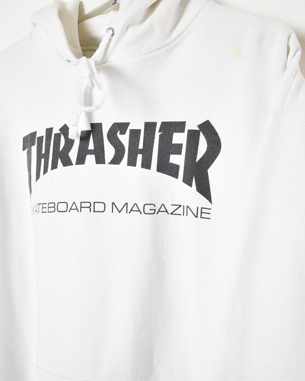 White Thrasher Magazine Hoodie - Small