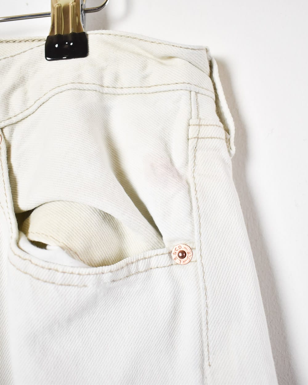 Neutral Levi's 501 Jeans - W34 L30