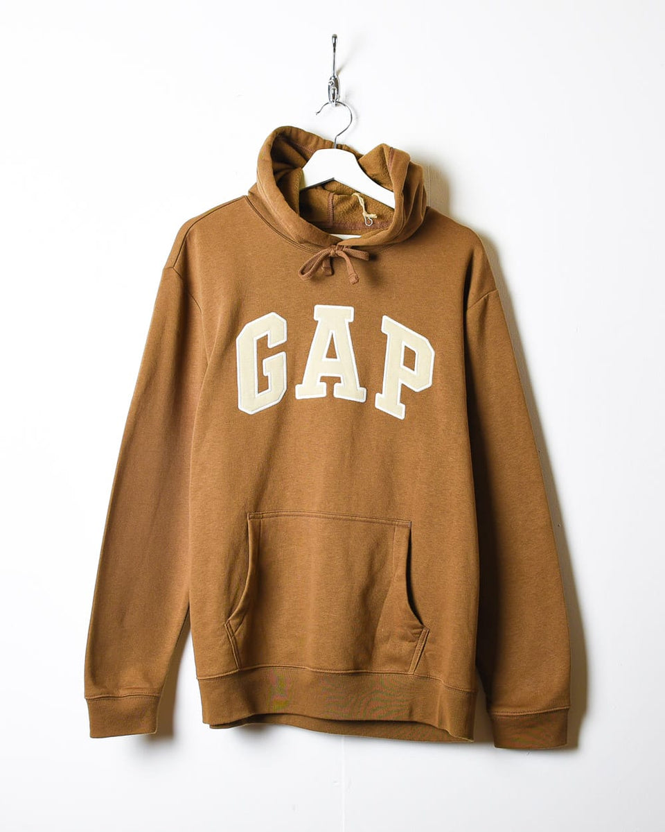 vintage gap hoodie brown size XS fit M (67 X 62)