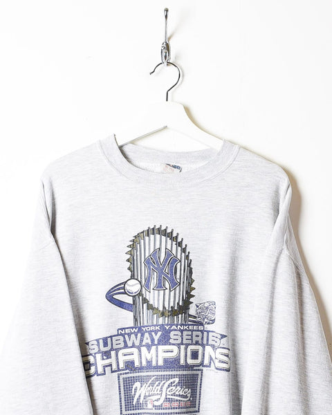 Vintage 2000 MLB Yankees Subway Series Championship Longsleeve T Shirt