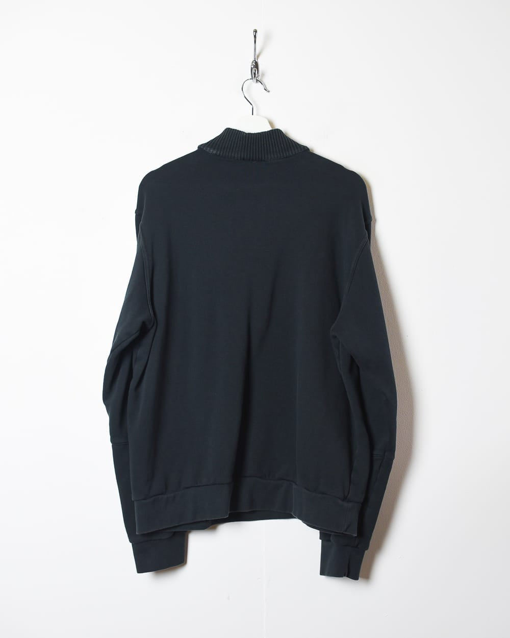 Black Adidas 1/4 Zip Sweatshirt - Large