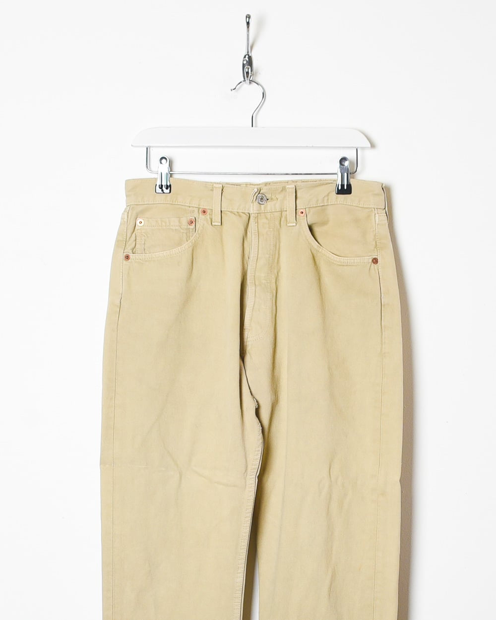 Neutral Levi's 501 Jeans - W32 L32