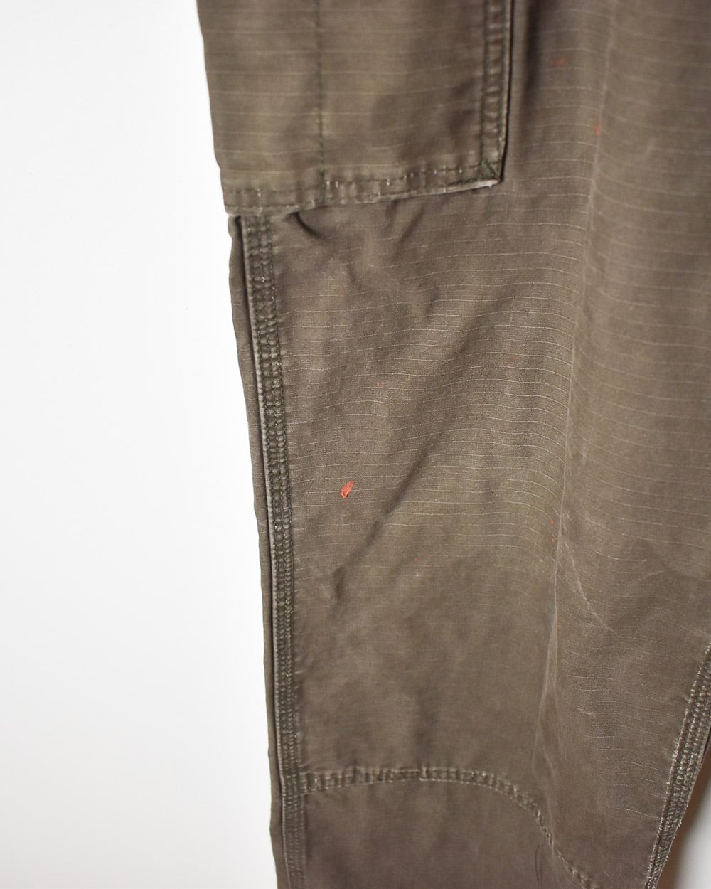 Brown Carhartt Double Knee Carpenter Cargo Jeans - W38 L32