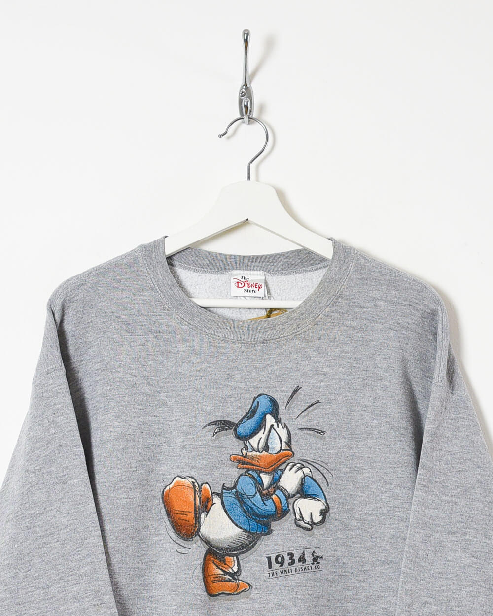 Disney Donald Duck 1934 Sweatshirt - Large - Domno Vintage 90s, 80s, 00s Retro and Vintage Clothing
