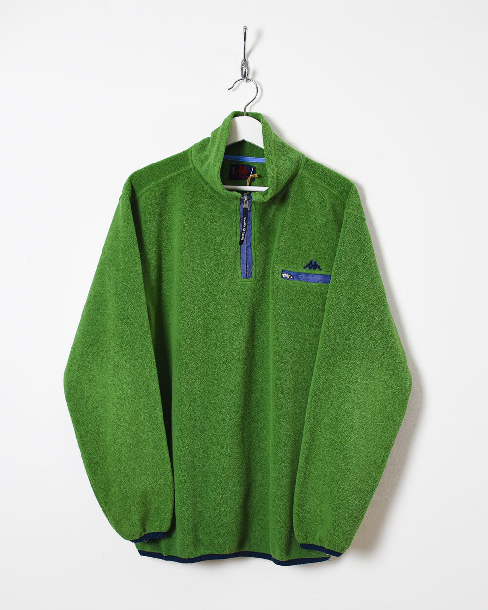 Kappa 1/4 Zip Fleece - Large - Domno Vintage 90s, 80s, 00s Retro and Vintage Clothing