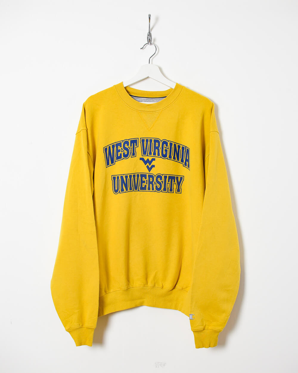 Champion West Virginia University Sweatshirt - Large - Domno Vintage 90s, 80s, 00s Retro and Vintage Clothing