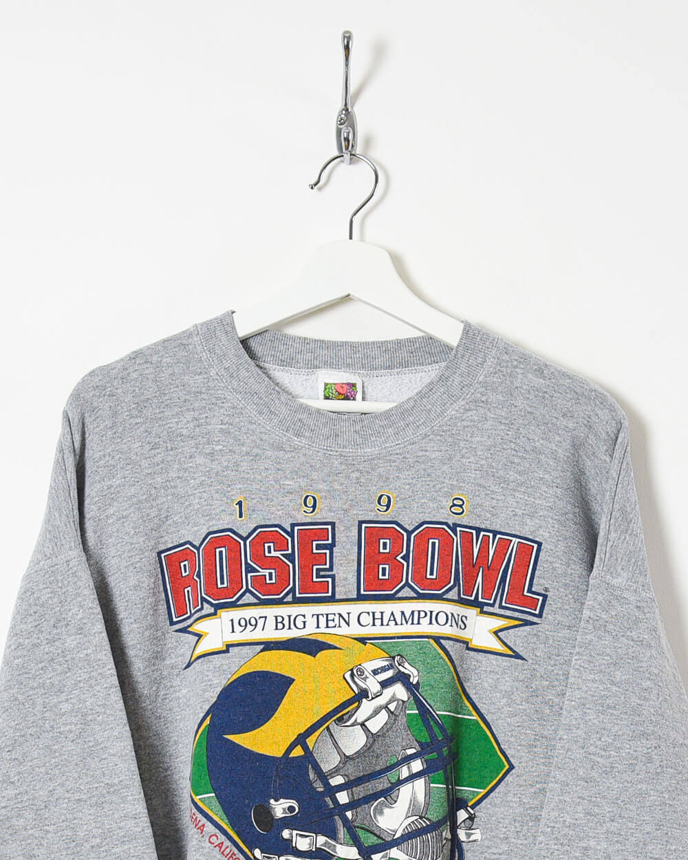 Fruit of The Loom Rose Bowl 1998 Champions Sweatshirt - Large - Domno Vintage 90s, 80s, 00s Retro and Vintage Clothing