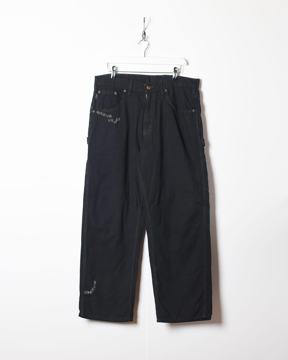 Black Carhartt Carpenter Jeans - W36 L30