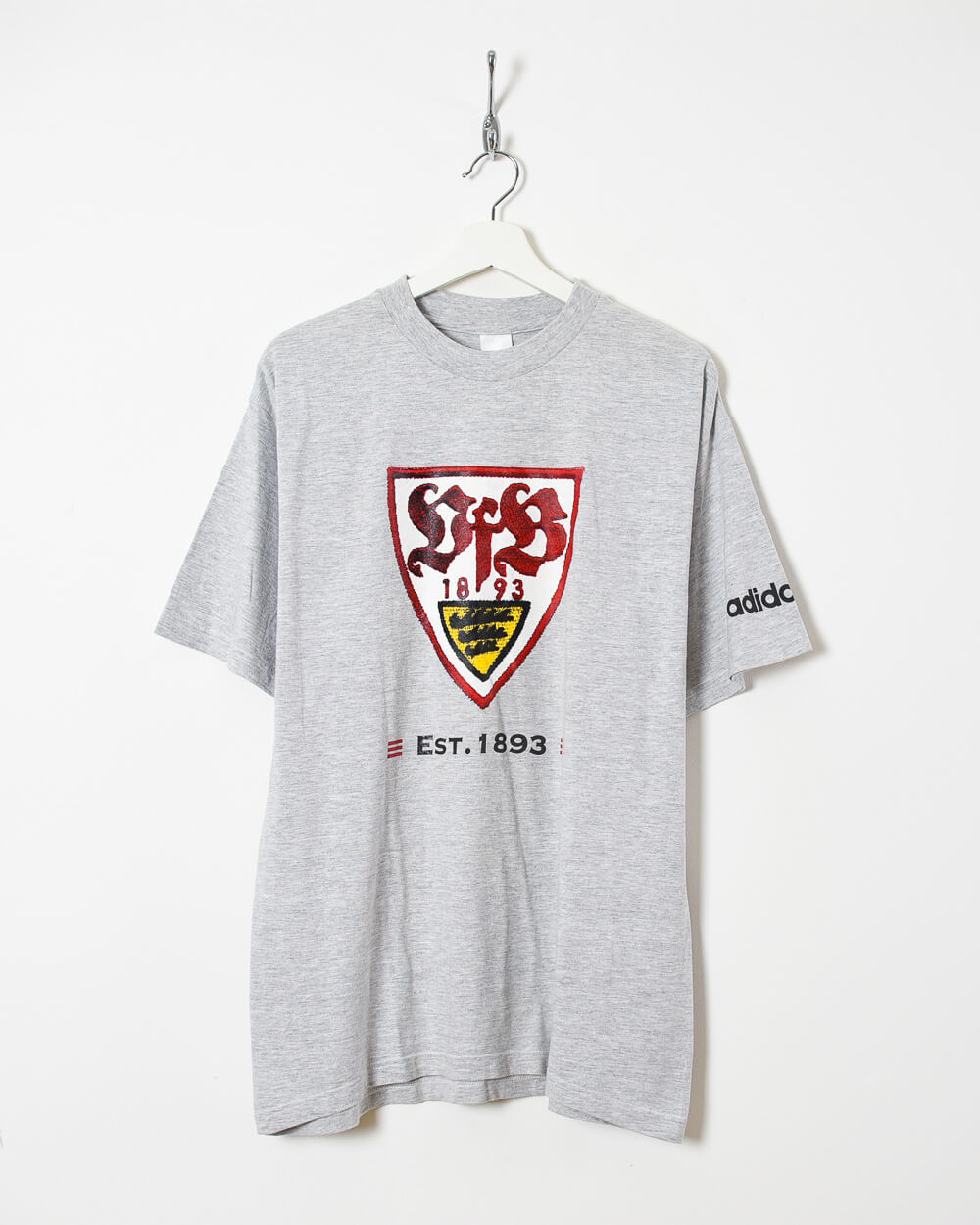 Adidas BFB 1893 T-Shirt - Large - Domno Vintage 90s, 80s, 00s Retro and Vintage Clothing