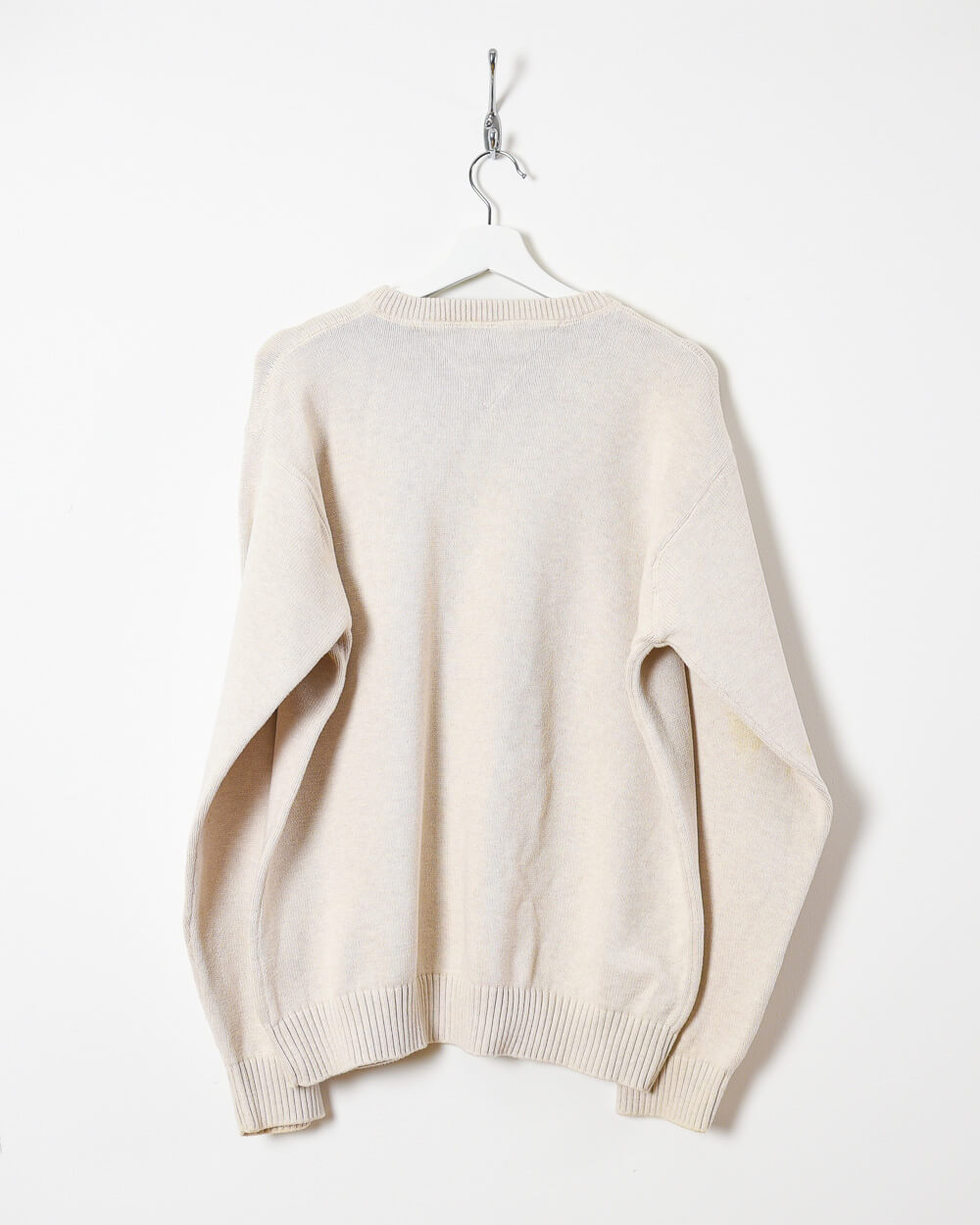 Tommy Hilfiger Knitted Sweatshirt - Large - Domno Vintage 90s, 80s, 00s Retro and Vintage Clothing