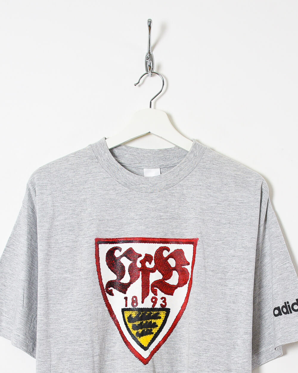 Adidas BFB 1893 T-Shirt - Large - Domno Vintage 90s, 80s, 00s Retro and Vintage Clothing