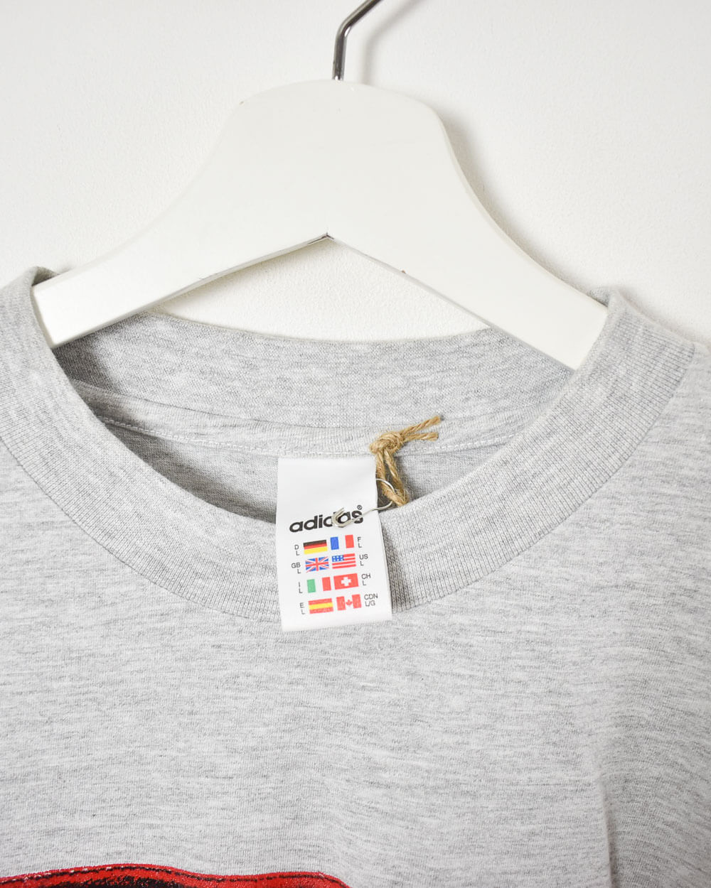 Adidas BFB 1893 T-Shirt - Large - Domno Vintage 90s, 80s, 00s Retro and Vintage Clothing