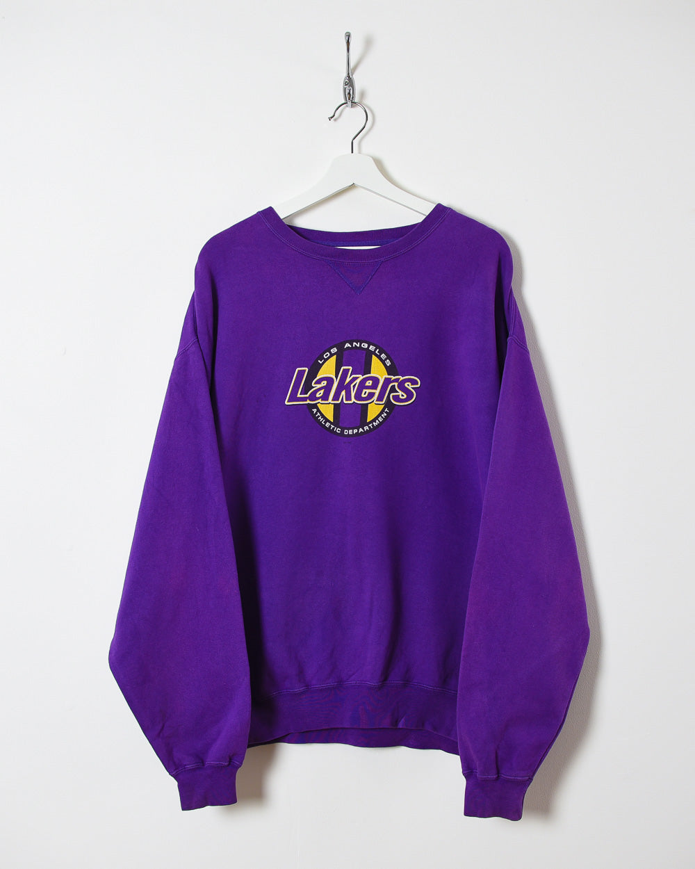 La Lakers Sweatshirt - Large - Domno Vintage 90s, 80s, 00s Retro and Vintage Clothing