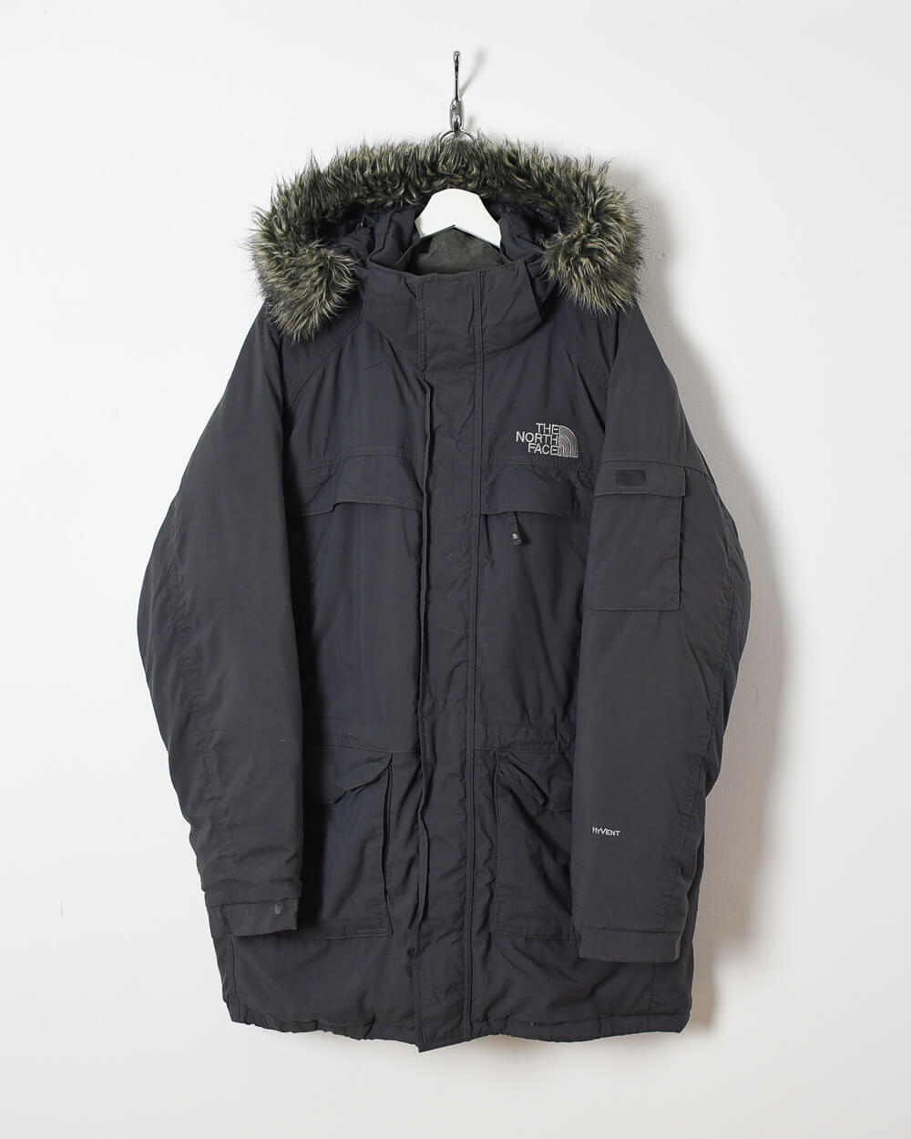 The North Face Hooded Parka Jacket - Large - Domno Vintage 90s, 80s, 00s Retro and Vintage Clothing