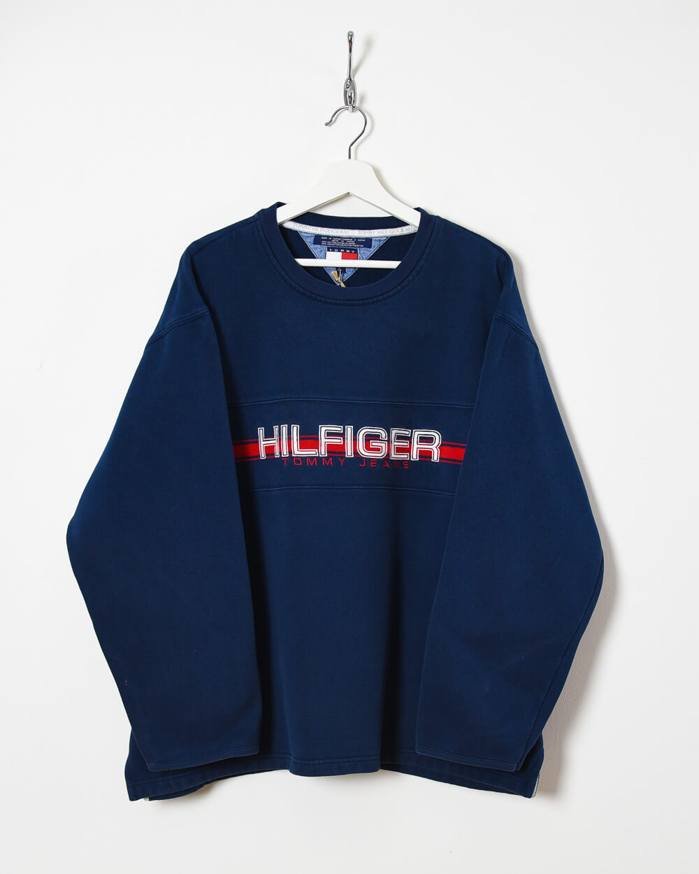 Tommy Hilfiger Sweatshirt - Large - Domno Vintage 90s, 80s, 00s Retro and Vintage Clothing