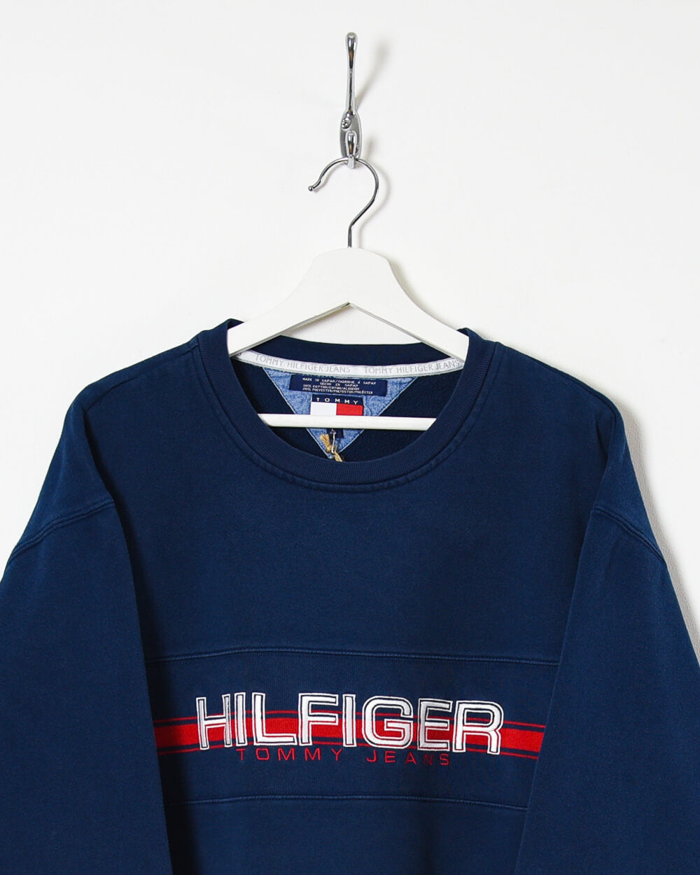 Tommy Hilfiger Sweatshirt - Large - Domno Vintage 90s, 80s, 00s Retro and Vintage Clothing