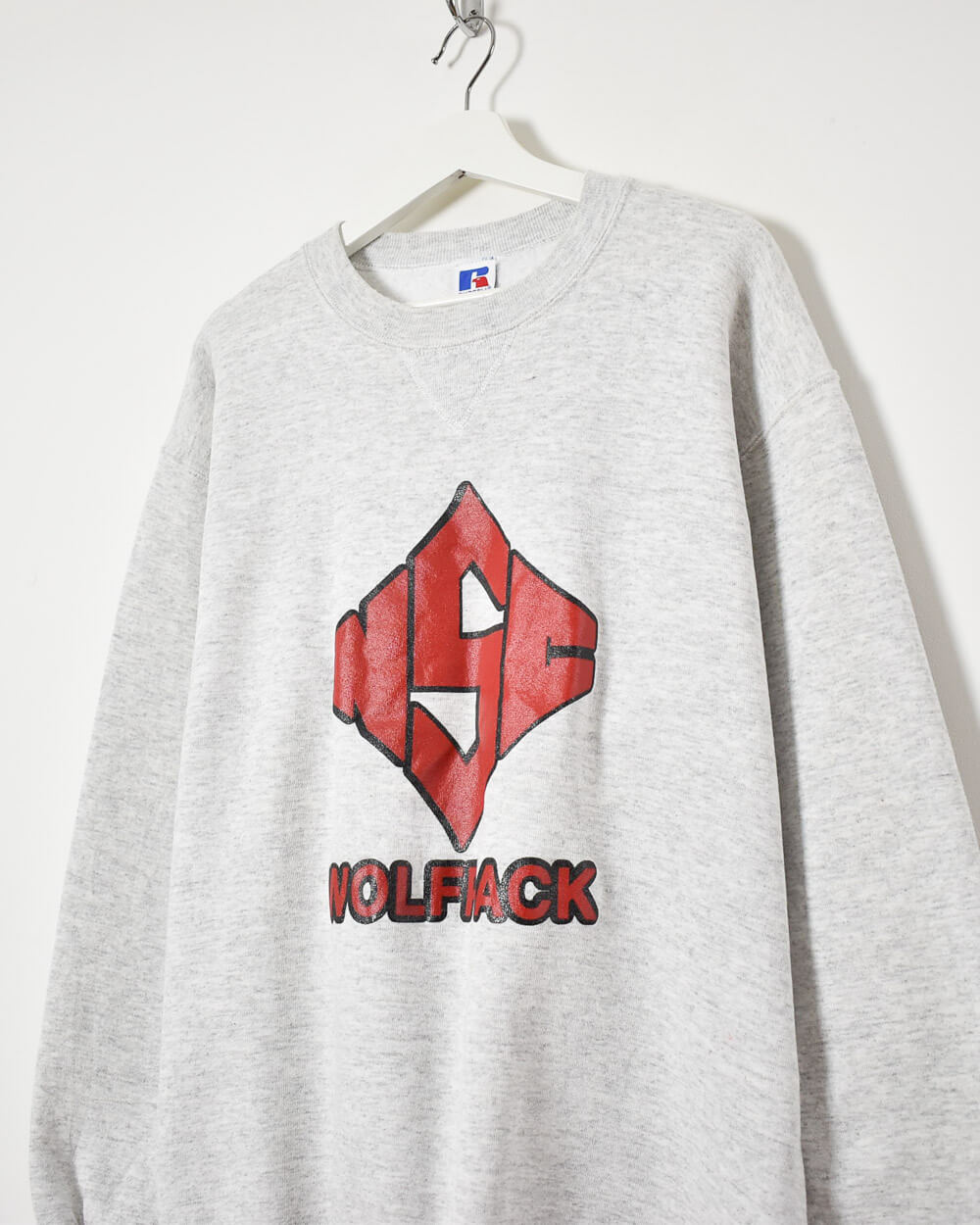 Russell Athletic Wolfpack Sweatshirt - Large - Domno Vintage 90s, 80s, 00s Retro and Vintage Clothing